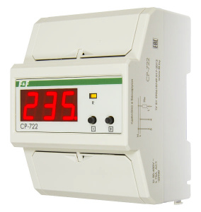 Реле контроля напряжения CP-722 50-450В 75А 1NO IP20 фото