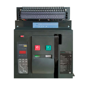 Выключатель автоматический MDW45-2000F/3P, 1600A, 400VAC, 80kA, Ir=320A_1600A, тип M, привод 230VAC, стационарный фото