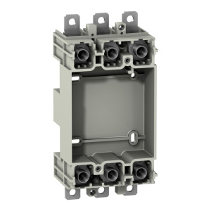 3П КОМПЛ.ЦОКОЛЯ 100-250А (ВЫКЛ.60ММ) EZEPLUG3L фото