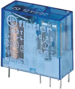 Миниатюрное реле 40.52.8.110.0000, 2CO, 8A(250VAC/30VDC), 110VAC фото