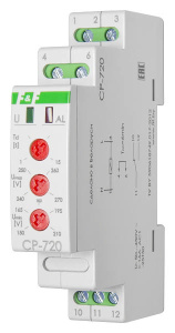 Реле контроля напряжения CP-720 50-450В 16А 1NO/NC IP20 фото