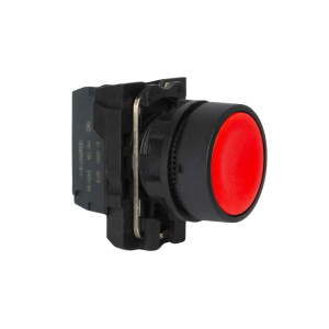 Кнопка LA37-B5A01RP, 1NC, 3A(240VAC), красная, фронт IP66 фото