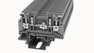 Клемма измерительная, винтовая DCTK6-01P-11-20Z(H), 41A, 630V, 2 присоед., 6( 0,5_ 6) mm², серая фото