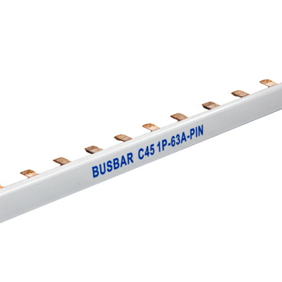 Шина соединительная C45-1P PIN тип, 63А фото