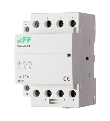 Контактор ST40-40/24, 4NO, 40A, 24VAC, мех. индикация, 3M фото